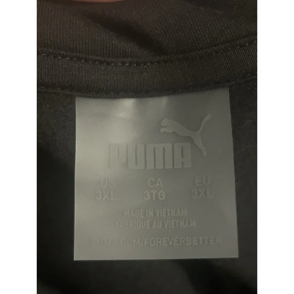 NWT Mens 3XL Puma Hoops Posterize 2.0 Sleeveless Hoodie Black Basketball Gym 507